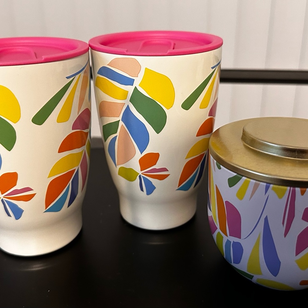 Special T. B. cups/candle set. Romantic times ahead…just add bottle of wine!